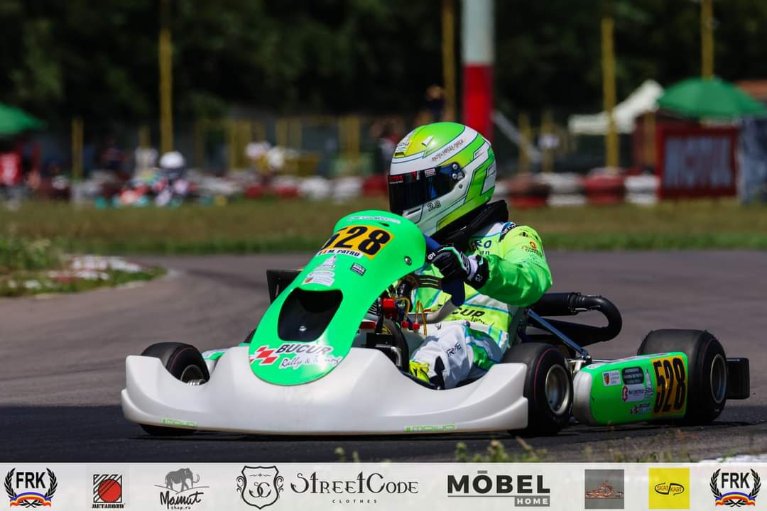 Sibianul Mircea Pătru ocupă prima poziție în Campionatul Național de Karting după trei etape: „Ultima victorie i-am dedicat-o fratelui meu”