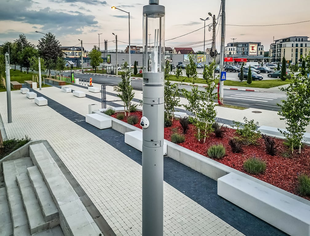 Fotografii spectaculoase cu noua pistă de biciclete a Sibiului. A fost inaugurată vineri