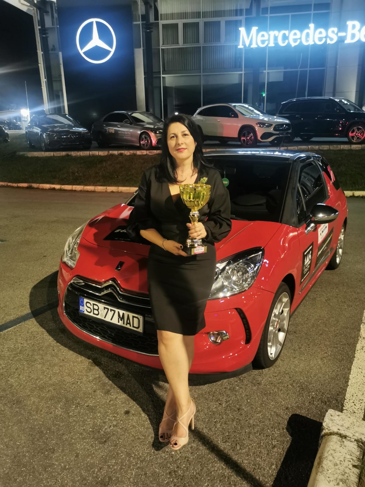 O angajată a primăriei Sibiu, campioană națională la Women Rally. „Mi-am dovedit mie că pot să fac mai mult, că pot să-mi depășesc limitele și pot să ajung să urc pe podium”