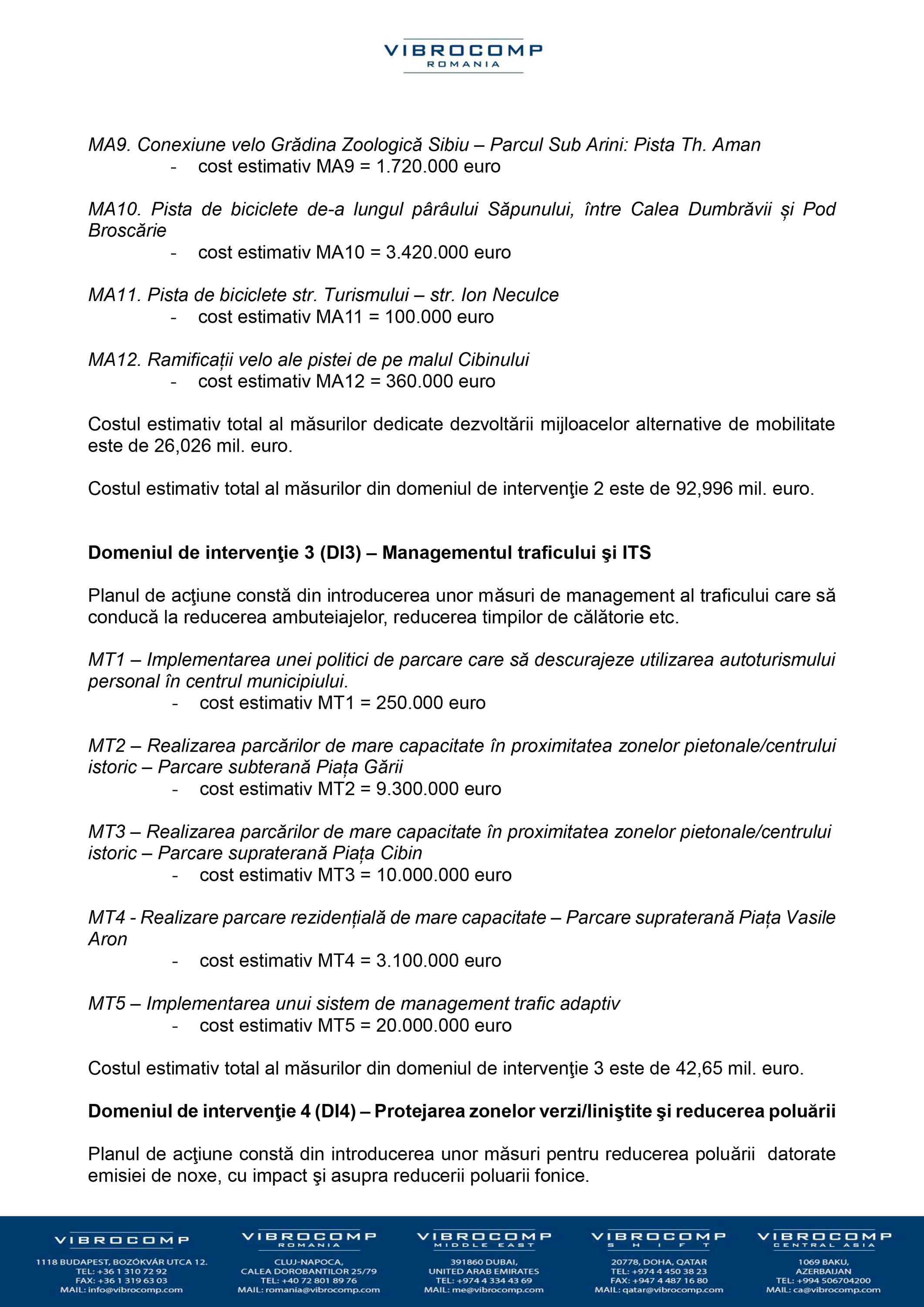 Cele mai zgomotoase străzi din Sibiu. Planurile Primăriei până în 2035 și care sunt zonele de liniște din oraș