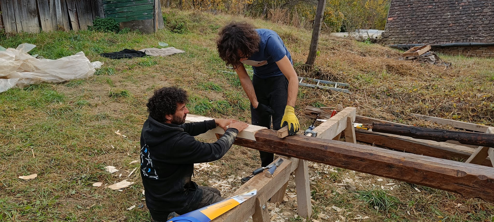 Ambulanța pentru Monumente salvează o casă din Alțâna: va deveni un centru de întâlnire pentru voluntari