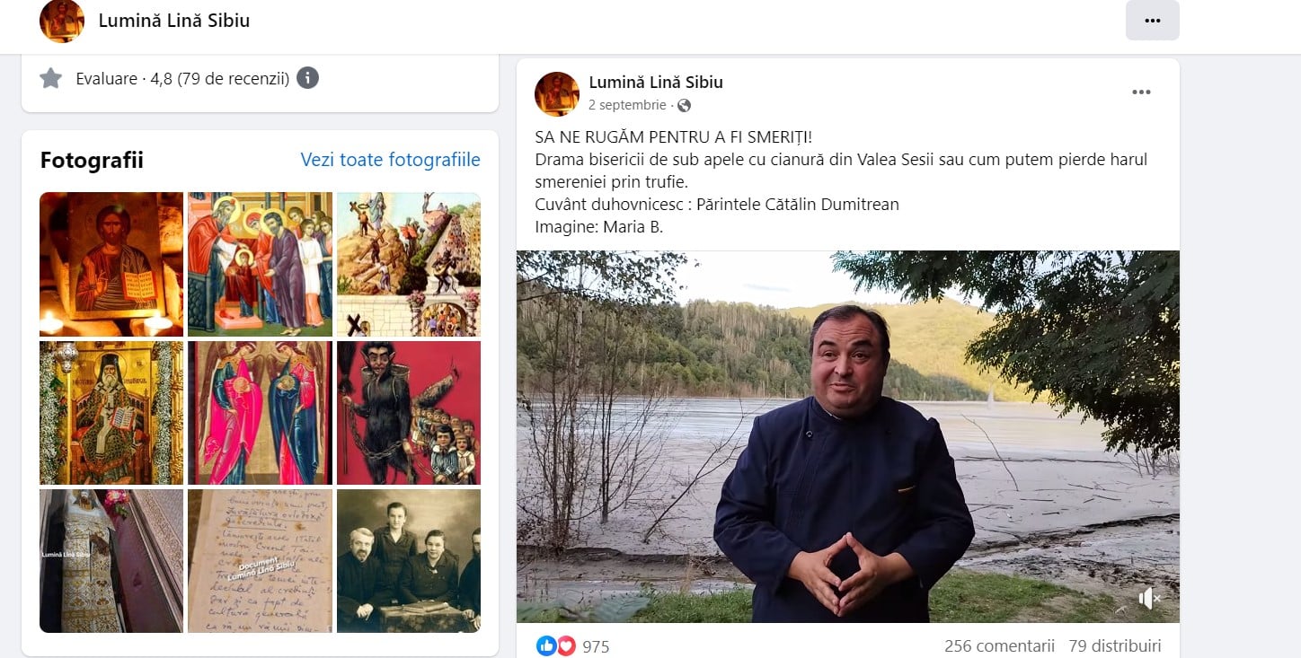Părintele Cătălin Dumitrean, înlăturat de la Biserica de pe Dealului. Unii credincioși îl acuză că a deteriorat imaginea Bisericii, alții îl susțin