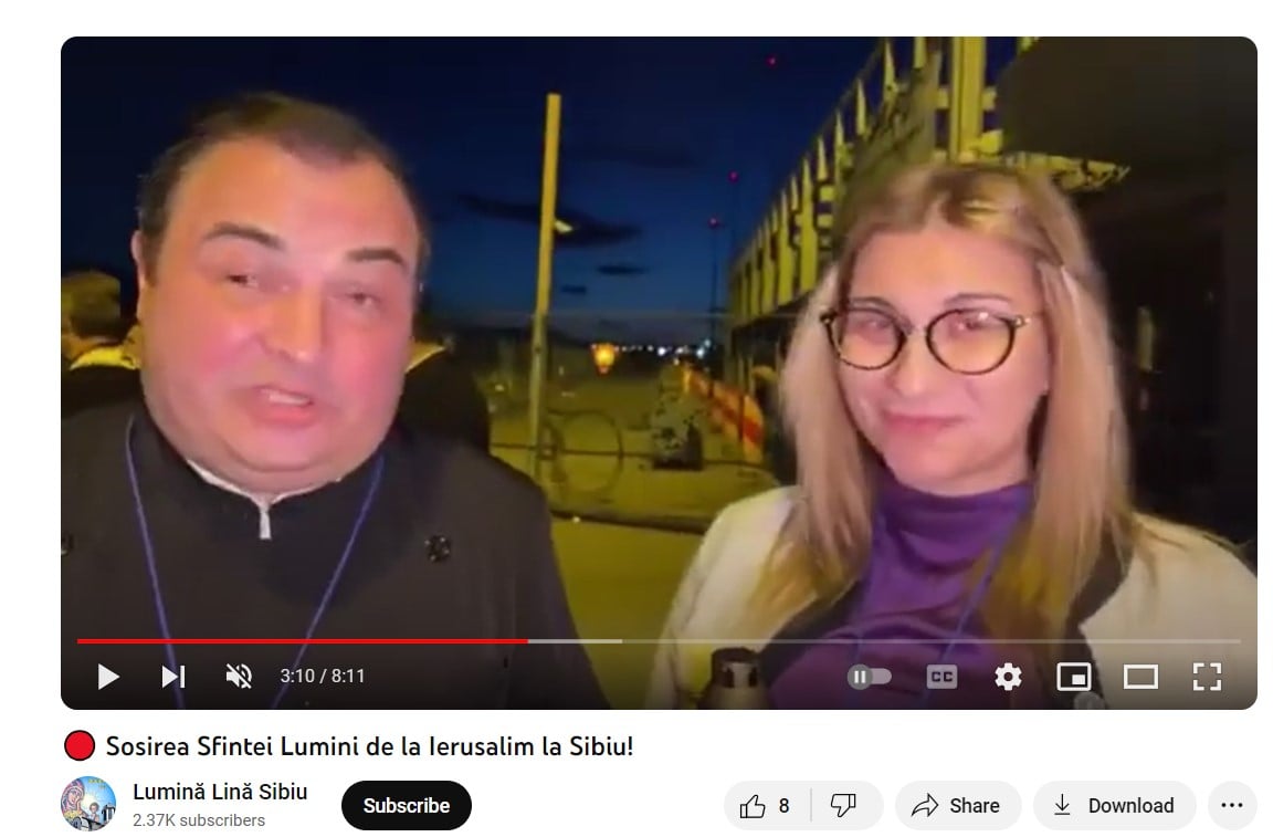 Părintele Cătălin Dumitrean, înlăturat de la Biserica de pe Dealului. Unii credincioși îl acuză că a deteriorat imaginea Bisericii, alții îl susțin