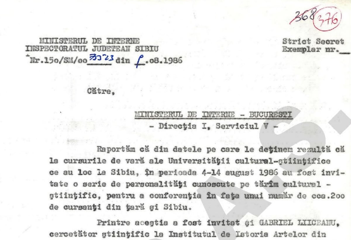 ”Super-universitatea” de la Sibiu a lui Noica, ce ar fi transformat orașul în ”Capitala culturală a României”.  Profesori Liiceanu, Papahagi și Pleșu