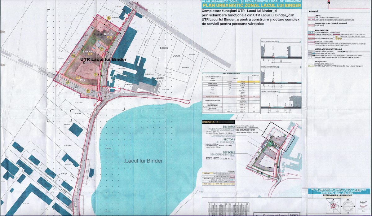 Complex pentru vârstnici în zona Lacul lui Binder: 7.600 mp, trei clădiri, 36 locuințe sociale, miniseră și o grădină suspendată