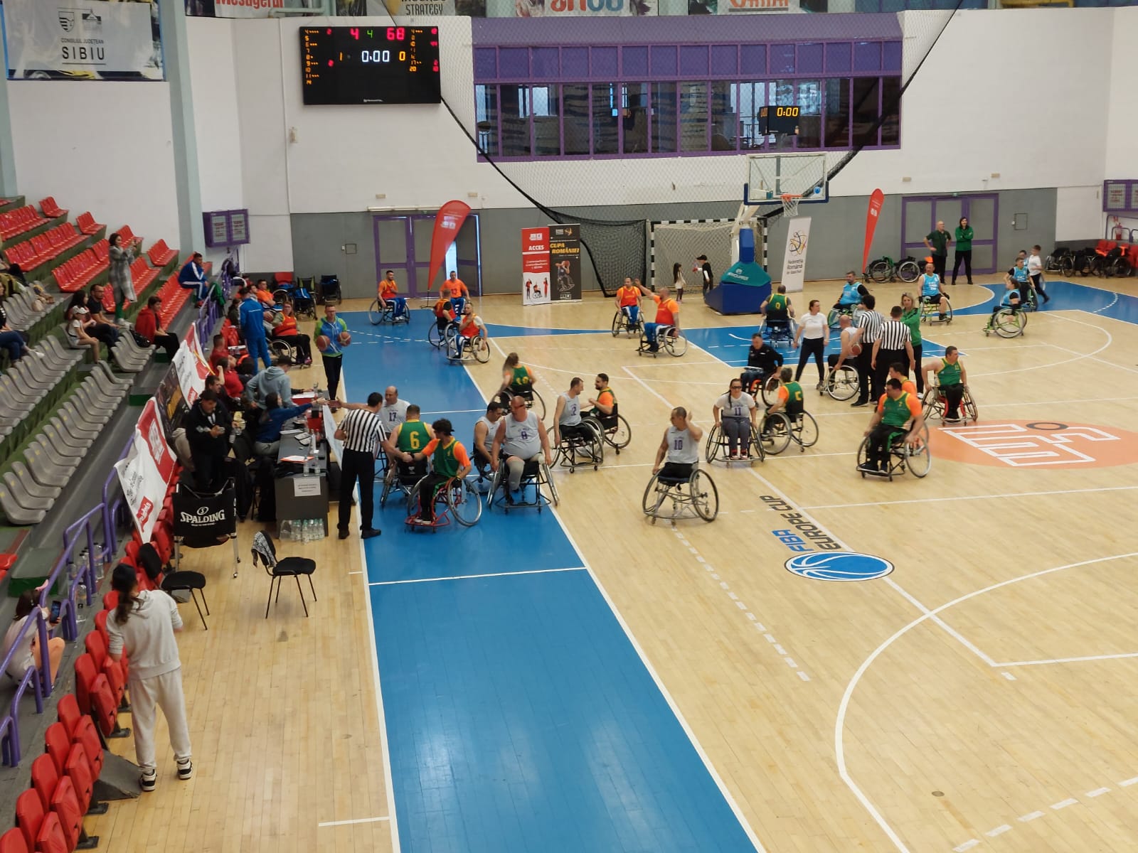 Needitat Cupa României în fotoliu rulant se desfășoară la Sibiu