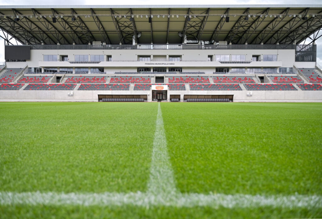Stadionul Municipal Sibiu. Foto: arhiva turnulsfatului.ro