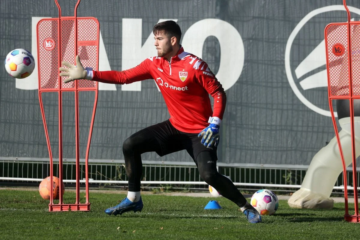 FOTO VIDEO Singurul român din Bundesliga are rădăcini în Sibiu. Verii lui au jucat la Hermannstadt, Voința și Șelimbăr. ”E în naționala Under 19 a Germaniei. Cu românii nu a avut încă niciun contact”