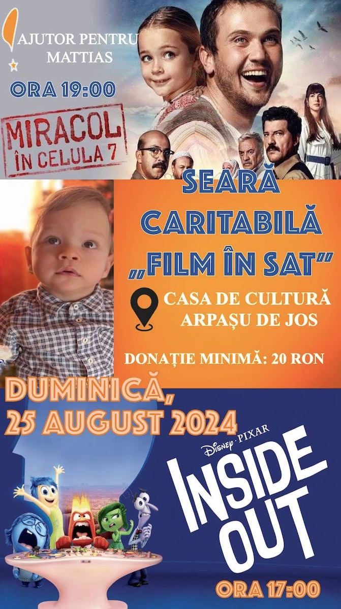 Evenimente caritabile în weekend la Arpașu de Jos, pentru Mattias, băiețelul care suferă de craniostenoză. Operația salvatoare în America costă 60.000 de dolari