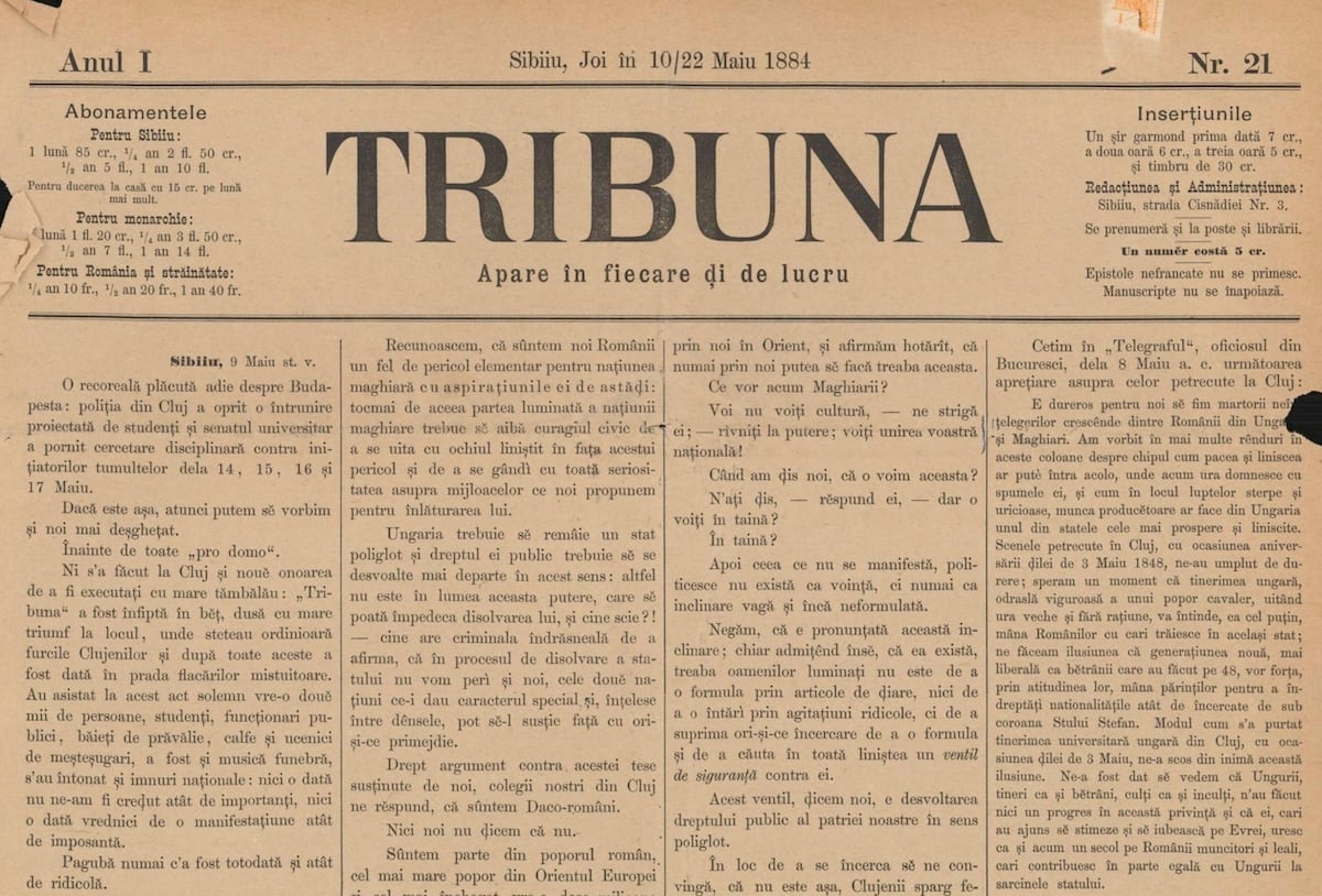 Istoria Sibiului prin ochii presei. Primele ediții din unele din cele mai importante ziare din Sibiu, din ultimii 232 de ani