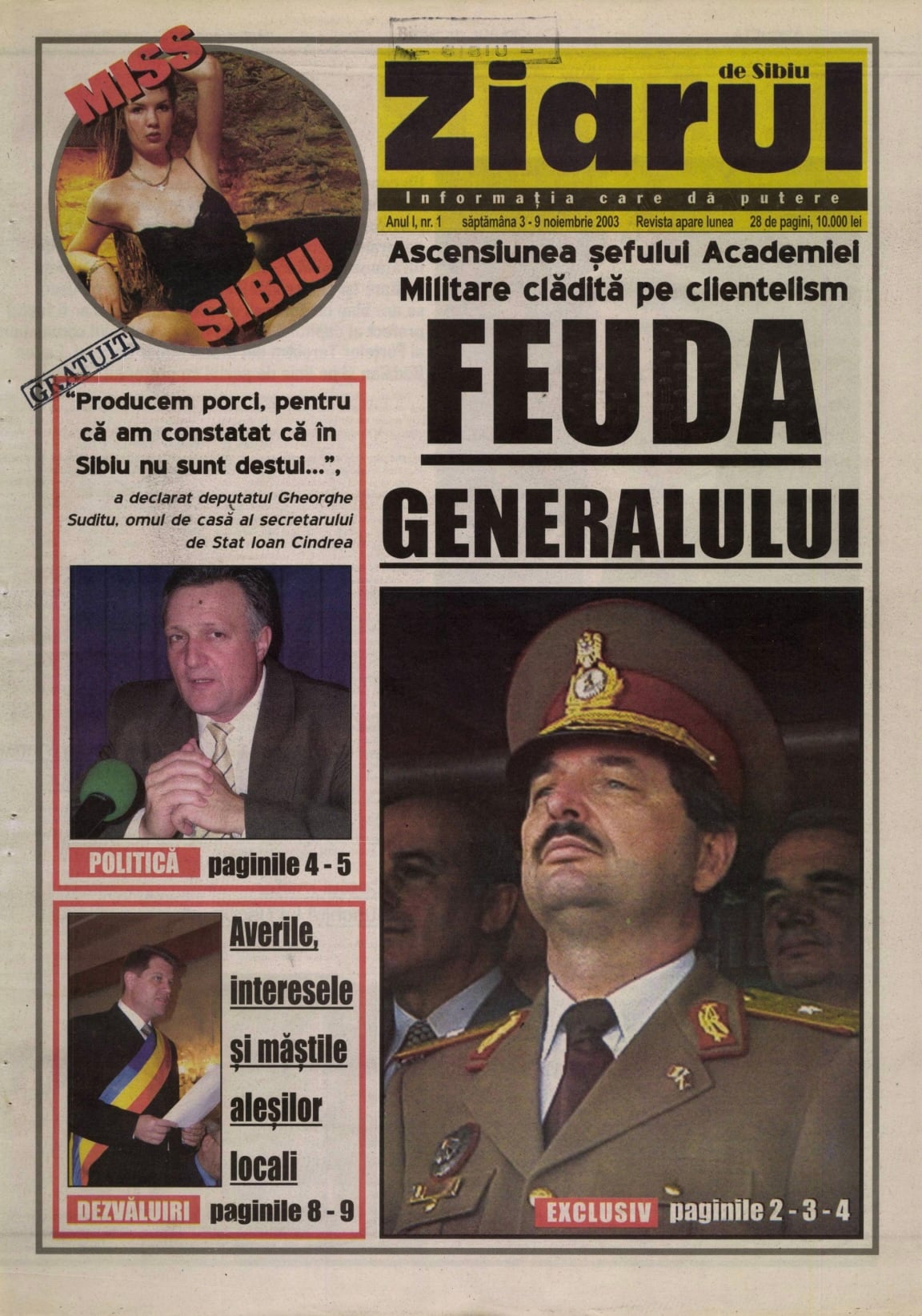 Istoria Sibiului prin ochii presei. Primele ediții din unele din cele mai importante ziare din Sibiu, din ultimii 232 de ani