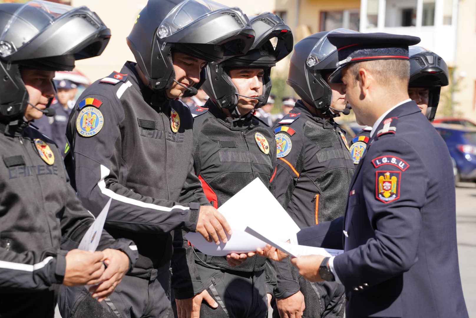 Pompierul Anului 2023 este plutonierului Petru Robert. Ceremonie militară la Sibiu, de Ziua Pompierilor