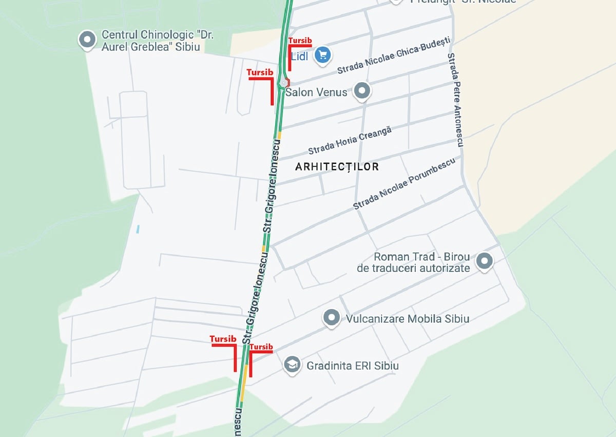 Actualizare: Se fac stații Tursib în cartierul Arhitecților. Orlățan: Consiliul Local Cisnădie și-a dat acceptul în unanimitate