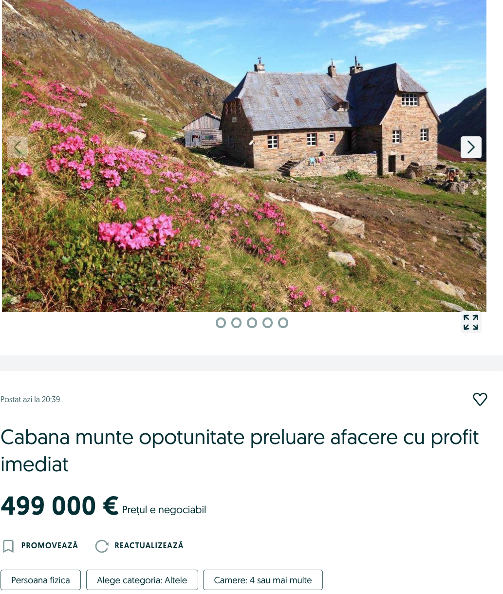 Cabanele Podragu și Turnuri vor fi închise până în vară. Acestea nu mai sunt de vânzare