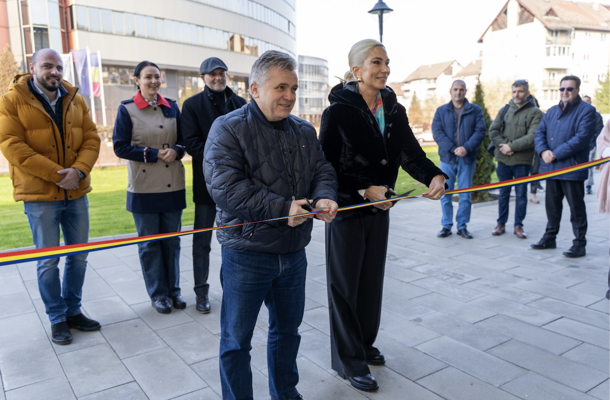 Primăria Mediaș a inaugurat „Centrul Social Comunitar de Agrement și Sport“