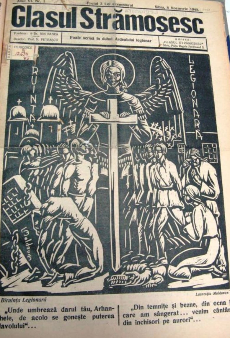 Lider al legionarilor sibieni, onorat post-mortem: o sală a Facultății de Teologie îi poartă numele. Spiridon Cândea a scos un ziar legionar, a păstrat arhiva mișcării și a fost informator al Securității
