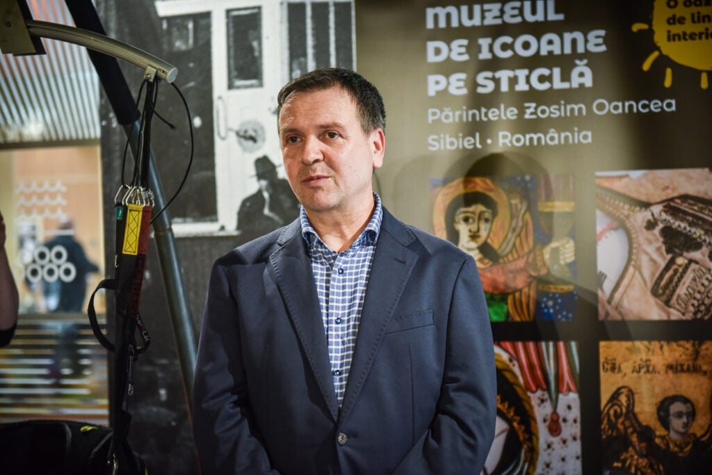 Bucur Bogdan, primarul comunei Rășinari. Foto: arhiva turnulsfatului.ro
