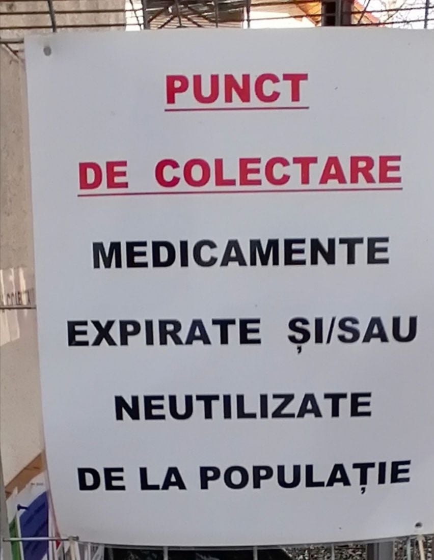 Spitalul TBC: Aproape 100 de kilograme de medicamente expirate, colectate de la populație în anul 2024
