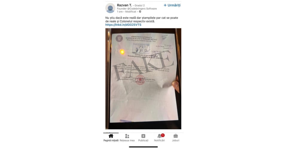 Știre falsă, pe rețelele de socializare. Guvern: are intenția de a genera emoții negative în spațiul public