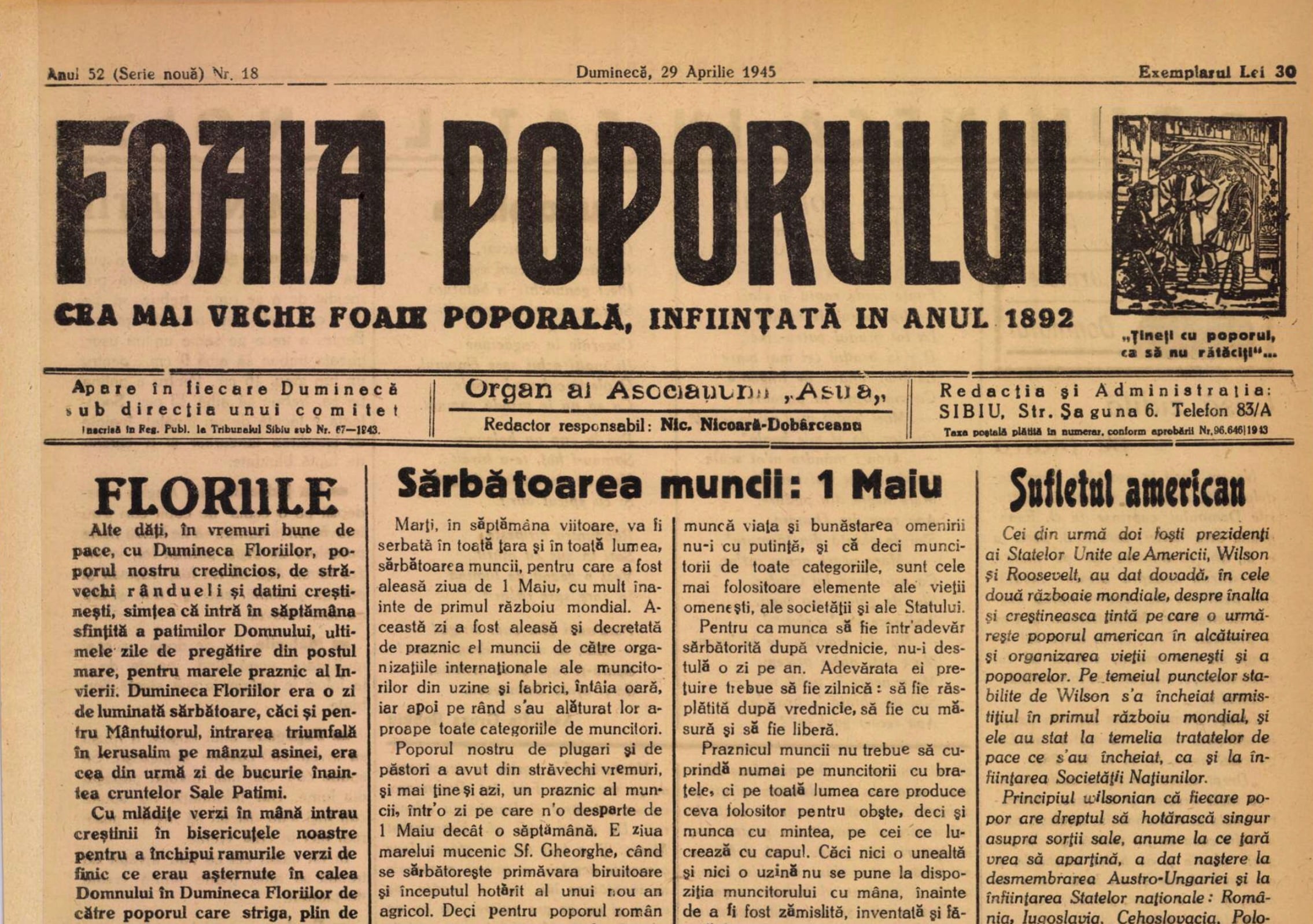 FOTO Ultimii 80 de ani de „1 Mai” la Sibiu: de la mitingurile de 30 de mii de oameni din anii 50, la apatia din anii 90 și micii din Dumbrava anilor 2000. În 1945: ”Pregătiţi-vă pentru lumea nouă, progresistă!”