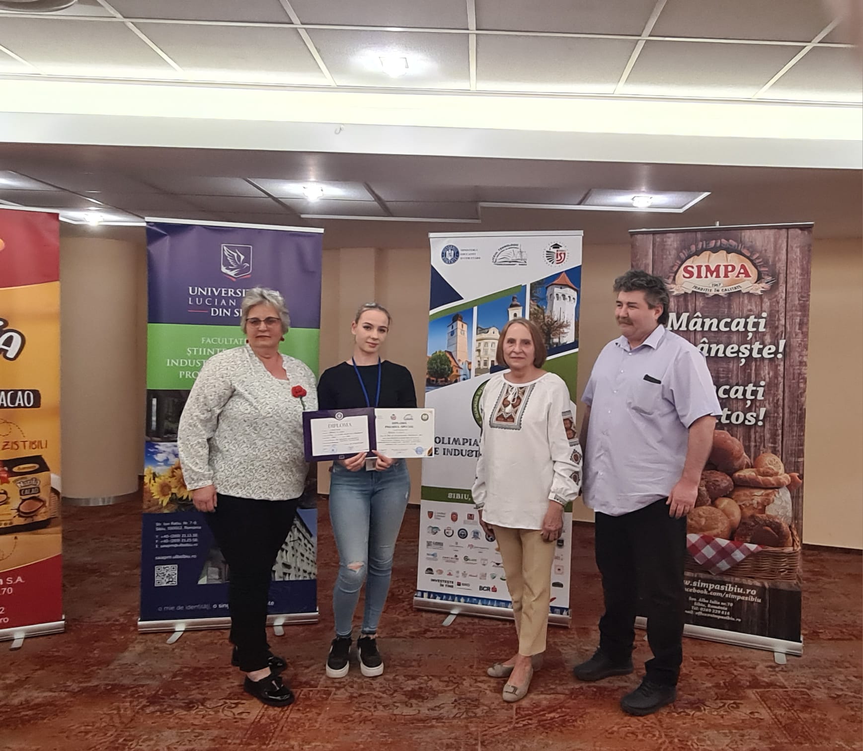 Ramona, Tiberius și Giulia, premiați la Olimpiada Națională de Industrie Alimentară: „Aveți încredere în voi, chiar și atunci când ceilalți se îndoiesc!”