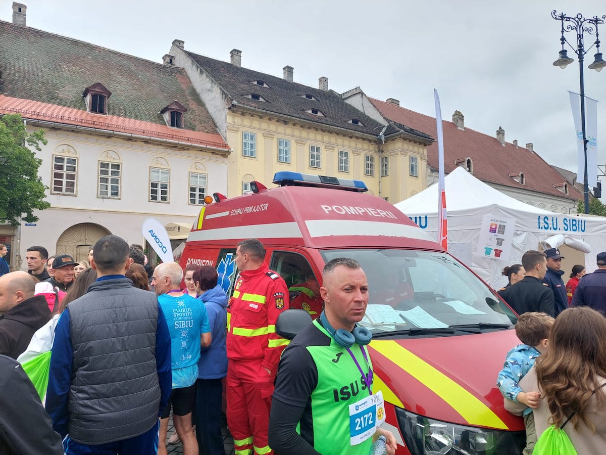 Peste 10.000 de persoane aleargă la Maratonul Internațional Sibiu. Mihai, 13 ani „A fost greu, obositor, dar a meritat”