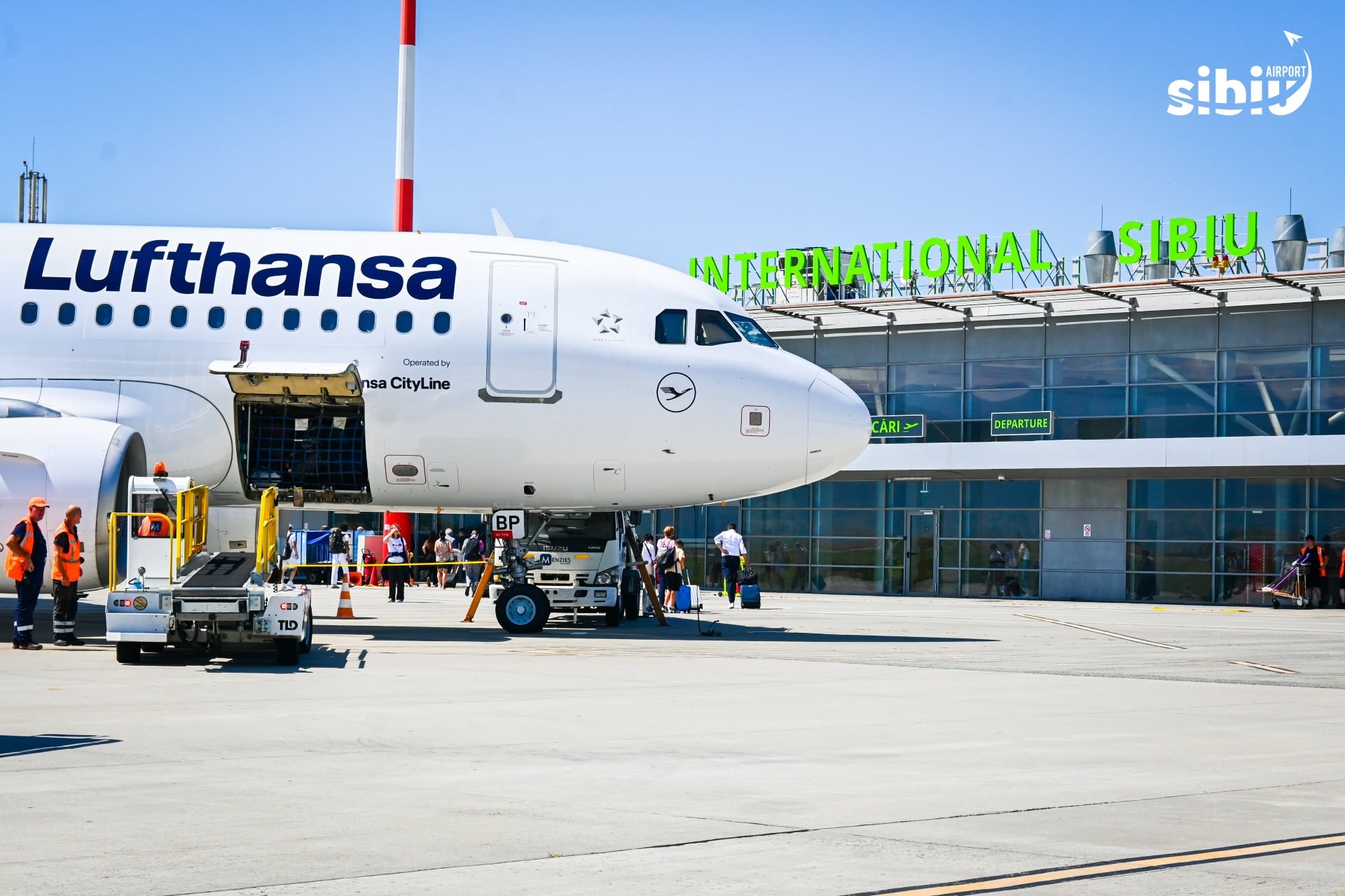 Lufthansa alocă aeronave A319 pentru a mări capacitatea pe ruta Sibiu - München