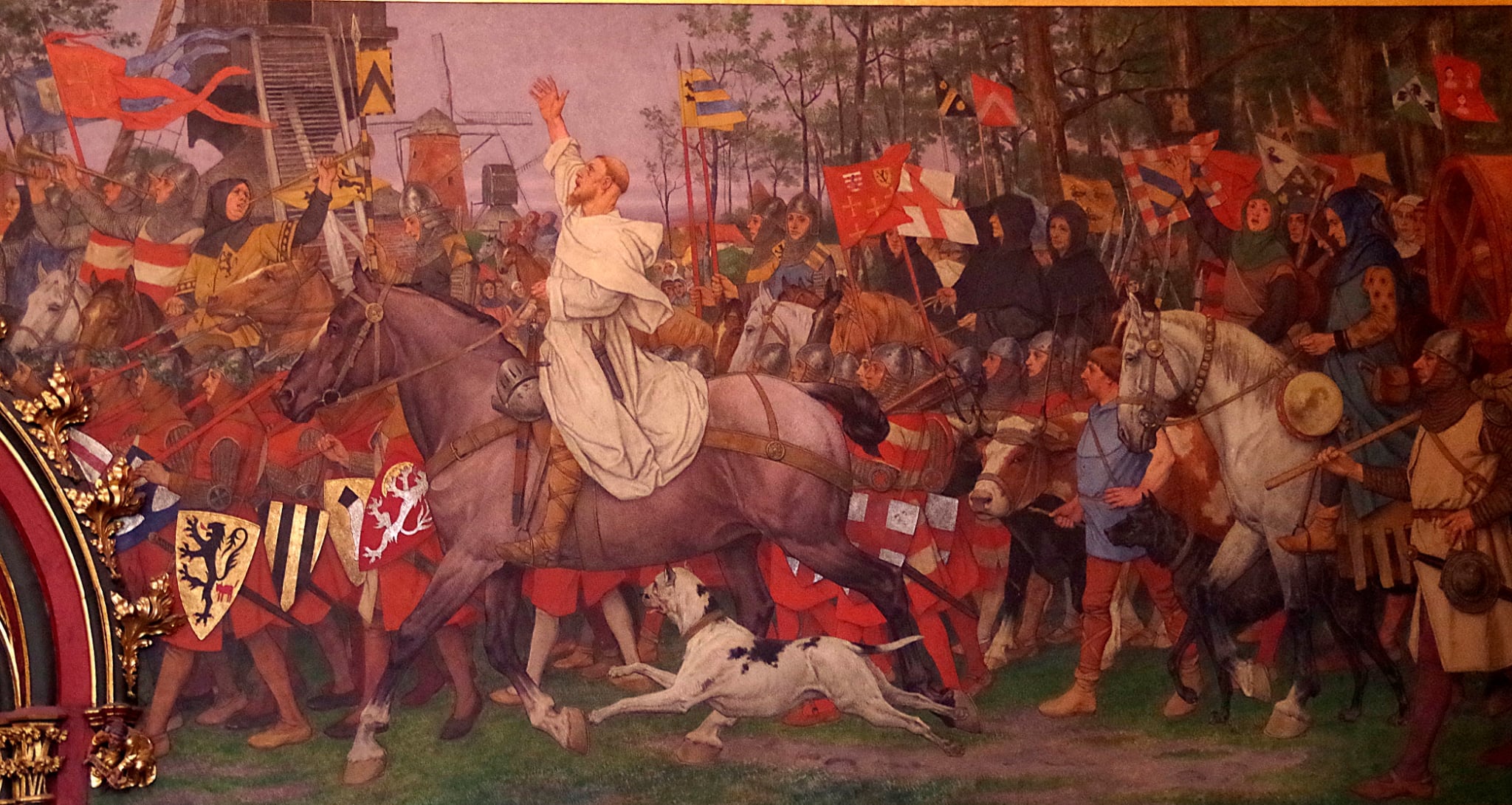 Actualizare. „Ceva cumplit de rușinos”: „fresca” de la Centrul NATO din Sibiu, criticată de istorici, inclusiv de cei indicați drept consultanți. „Am spus că trebuie refăcută”