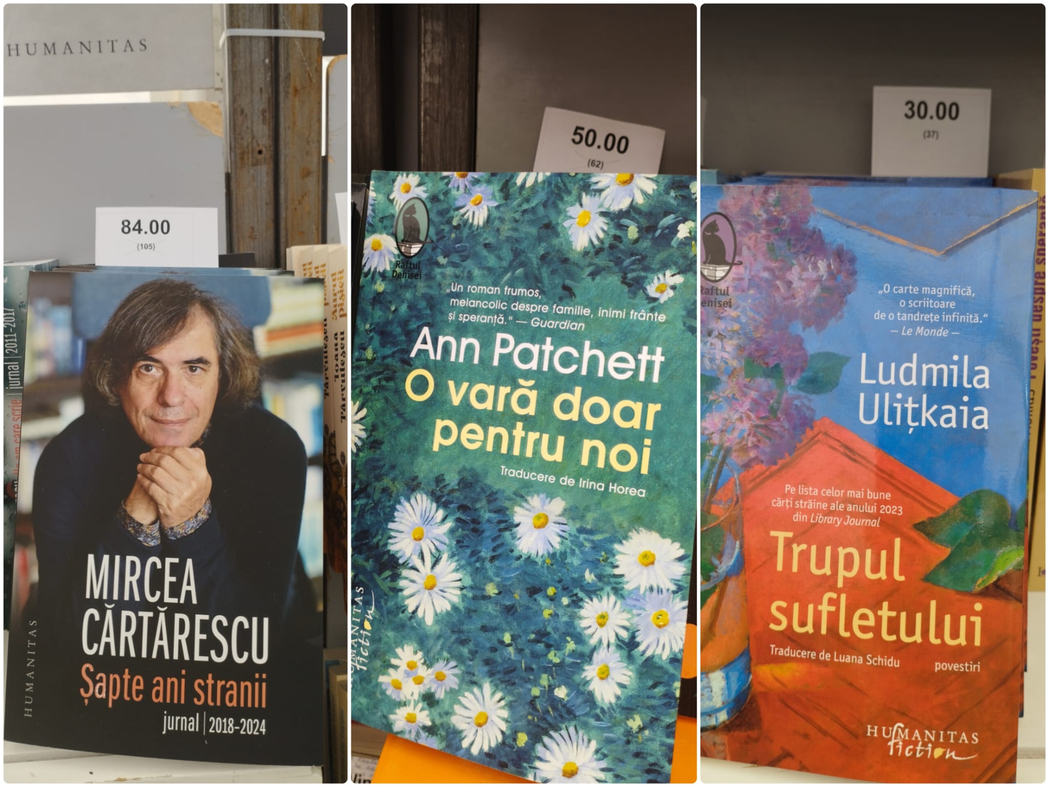 Top 3 cărți recomandate de cinci edituri prezente la Târgul de carte Gaudeamus din centrul Sibiului. Vânzările în prima zi au fost „slabe”, cu excepția cărților de anticariat