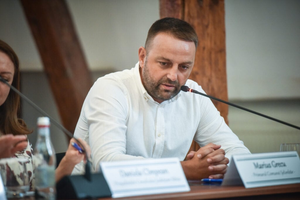 Marius Grecu, primarul comunei Șelimbăr. Sursa foto: arhiva turnulsfatului.ro