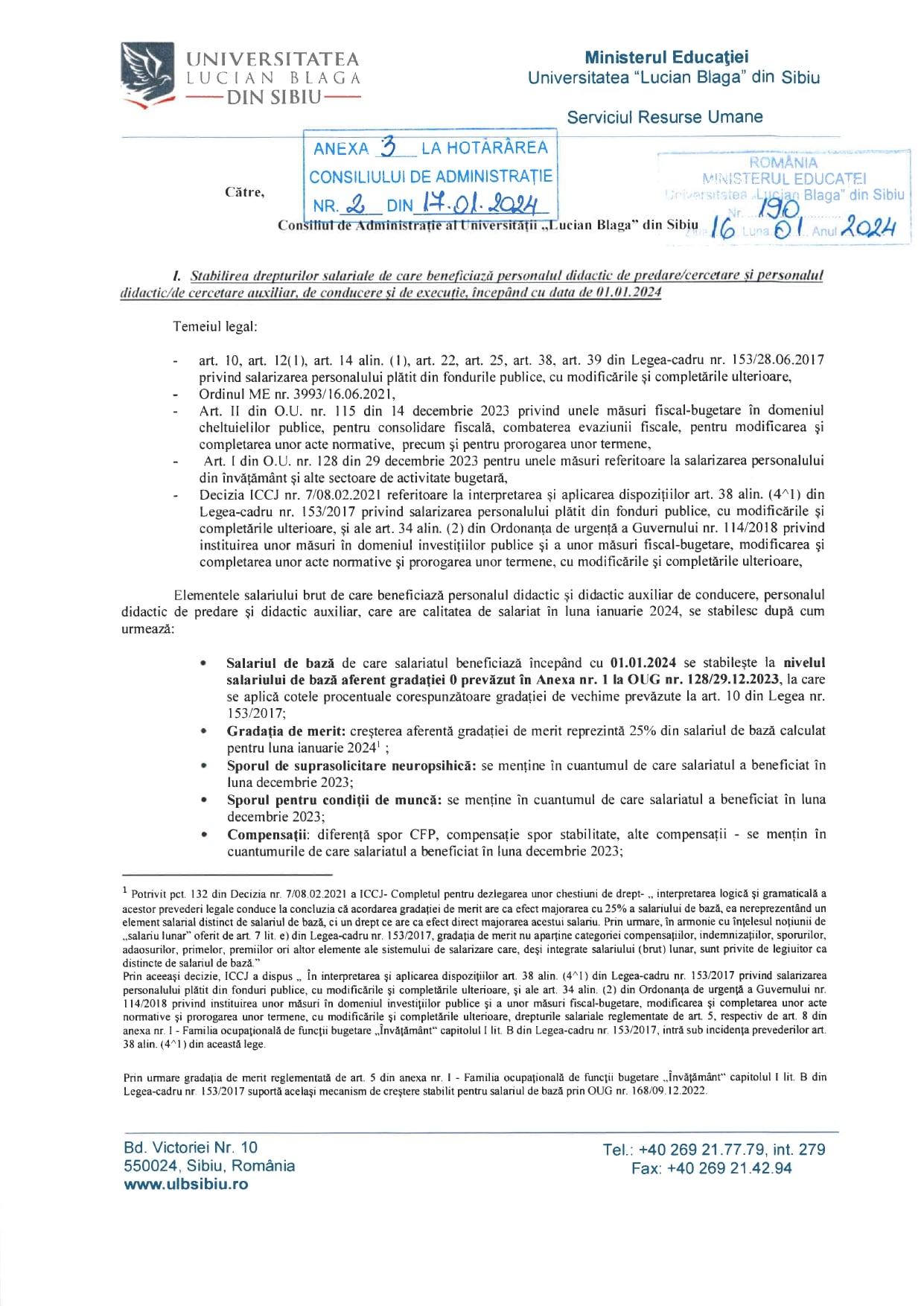 Curtea de Conturi la ULBS. Surse: Angajații vor fi nevoiți să returneze o parte din banii primiți ca sporuri, în ultimii 2 ani. „Nu au vrut să-i taie fostului director general sporul de 10.000 de lei pe lună...”