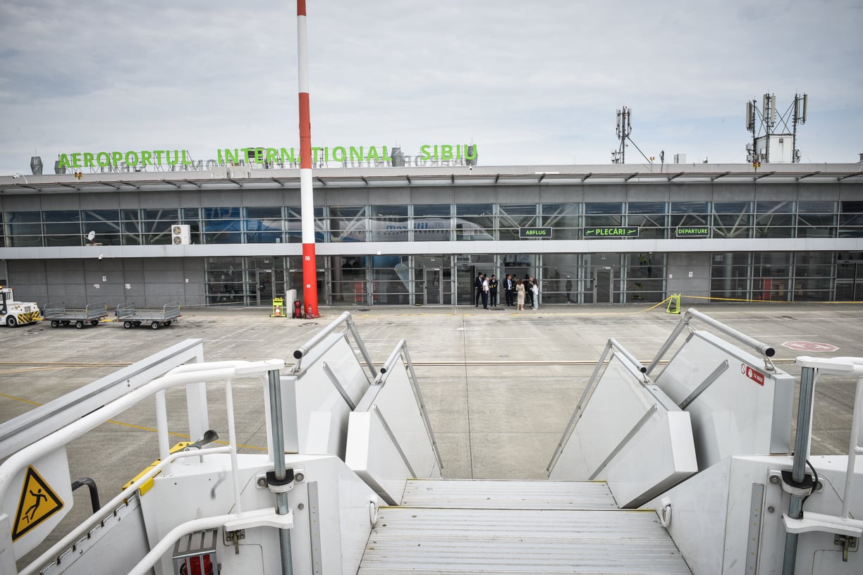 Creștere de aproape 30% pe Aeroportul Sibiu, în septembrie, față de aceeași lună a anului trecut. Suntem depășiți la acest procent doar de Tulcea, Băneasa și Craiova