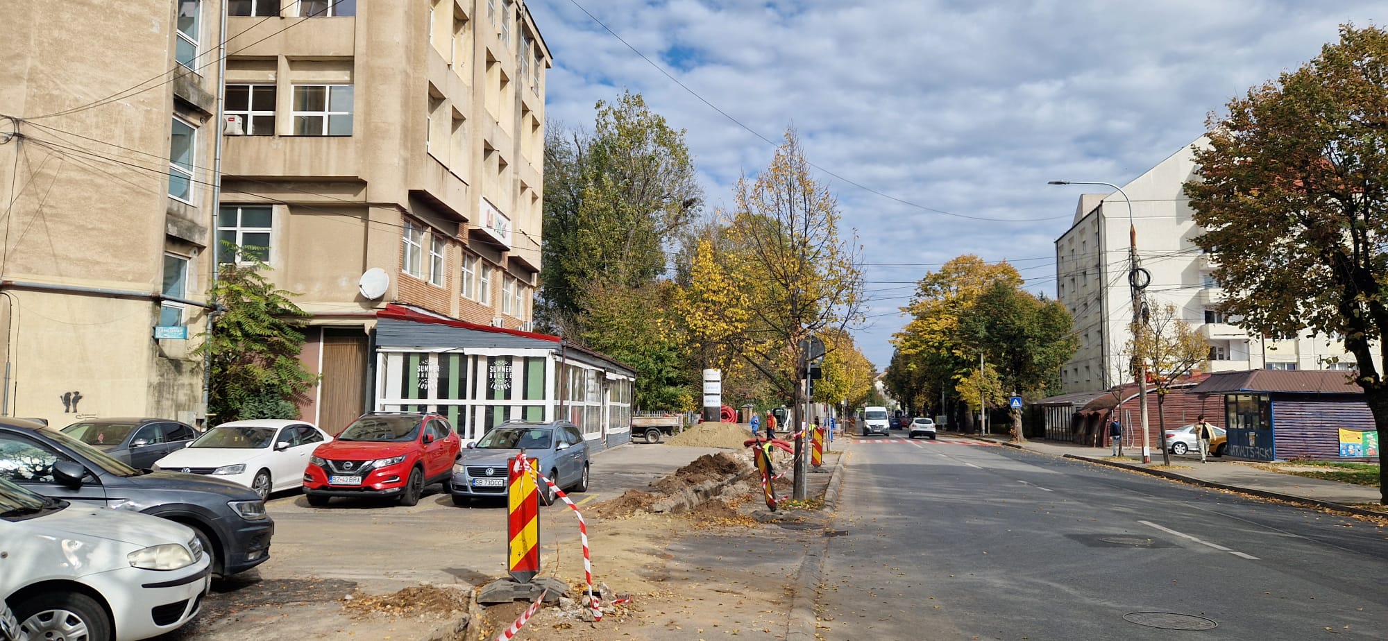 Strada Rennes, închisă încă o lună. Primăria Sibiu anunță noi lucrări care vor afecta traficul