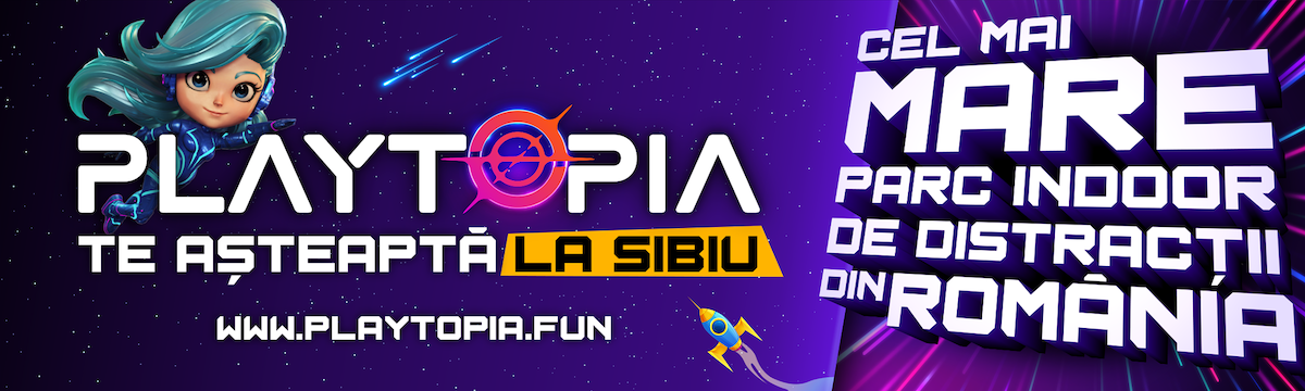 Playtopia aniversează 1 an de distracție cu un weekend plin de surprize!