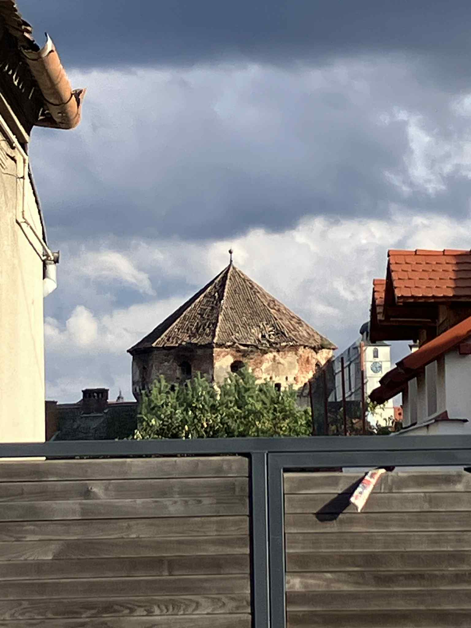 Fotografia transmisă de un sibian consilierului Diana Mureșan în octombrie 2025