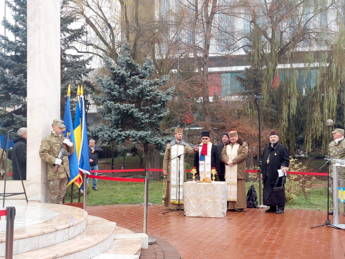 Comemorarea Revoluției din 1989, la Sibiu. Lt. col. Ralea despre eroi: „Ei și-au dorit o lume mai bună, nu lipsită de umanitate, nu dezbinată, nu răutăcioasă sau invidioasă”