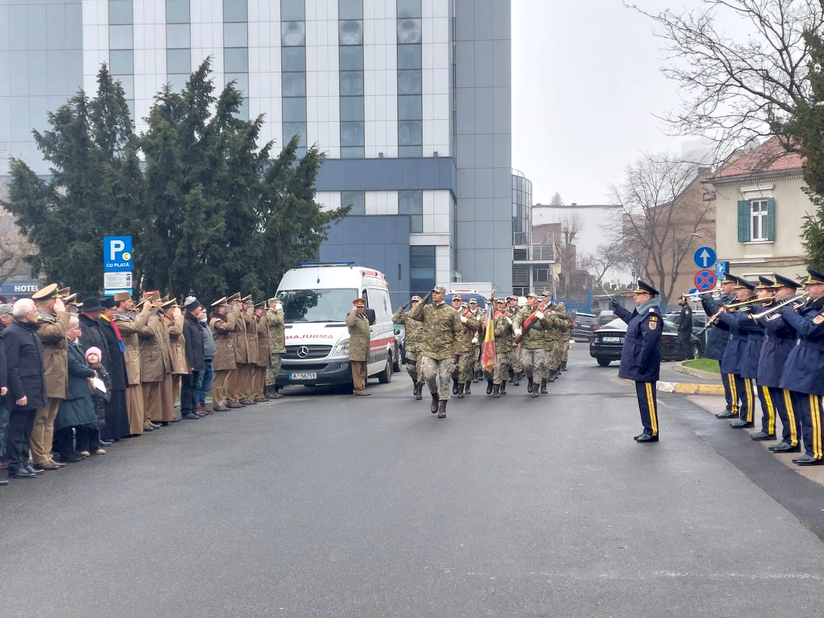 Comemorarea Revoluției din 1989, la Sibiu. Lt. col. Ralea despre eroi: „Ei și-au dorit o lume mai bună, nu lipsită de umanitate, nu dezbinată, nu răutăcioasă sau invidioasă”