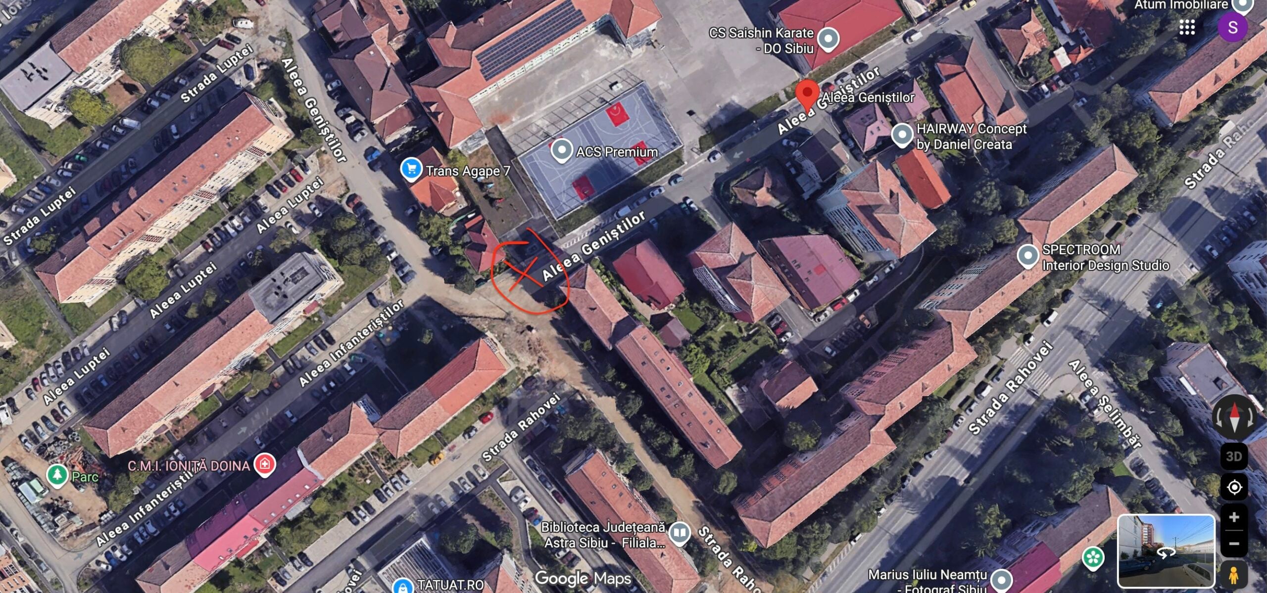 Sesizările unui sibian au dat roade: Primăria obligă Poliția locală să-i amendeze pe cei care parchează într-o intersecție