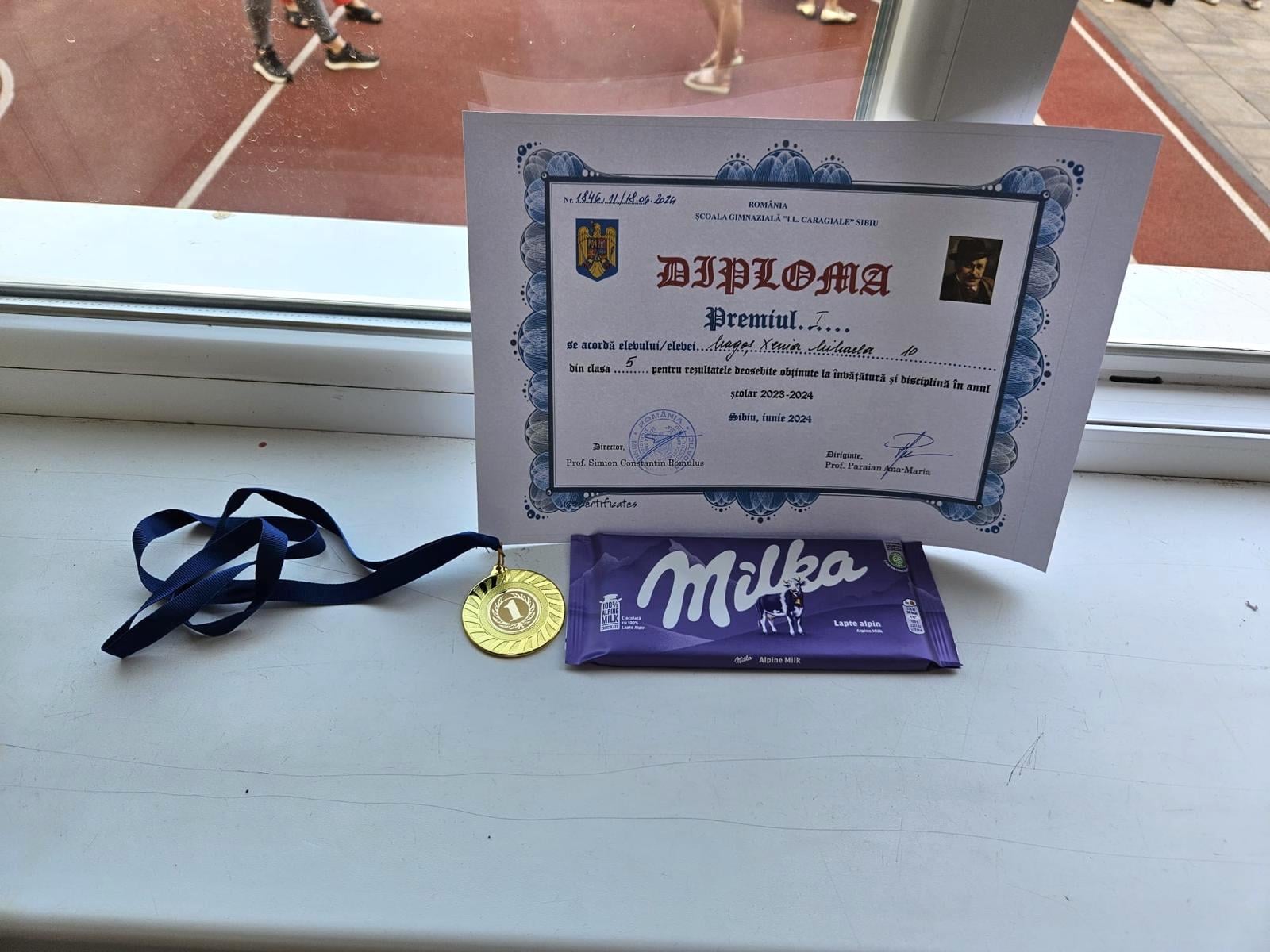 Xenia Magoș, elevă în clasa a VII-a la I.L. Caragiale, pe podiumul Cupei României la schi alpin: o victorie în memoria profesorului Mihai Olaru