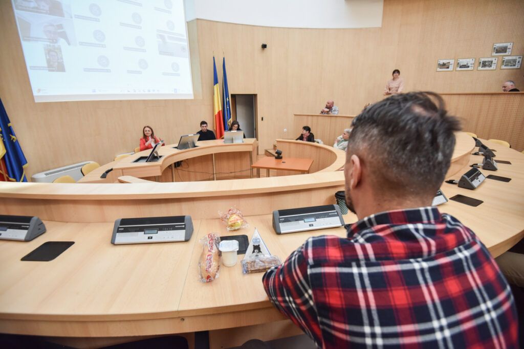 Întâlnirea a avut loc la sediul CJ. Foto: turnulsfatului.ro