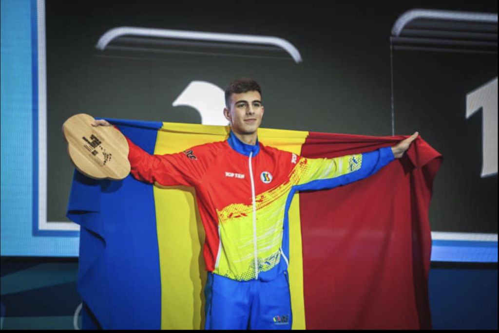 David a fost desemnat cel mai bun pre-junior din lume, în 2023/Foto: Arhiva Personală