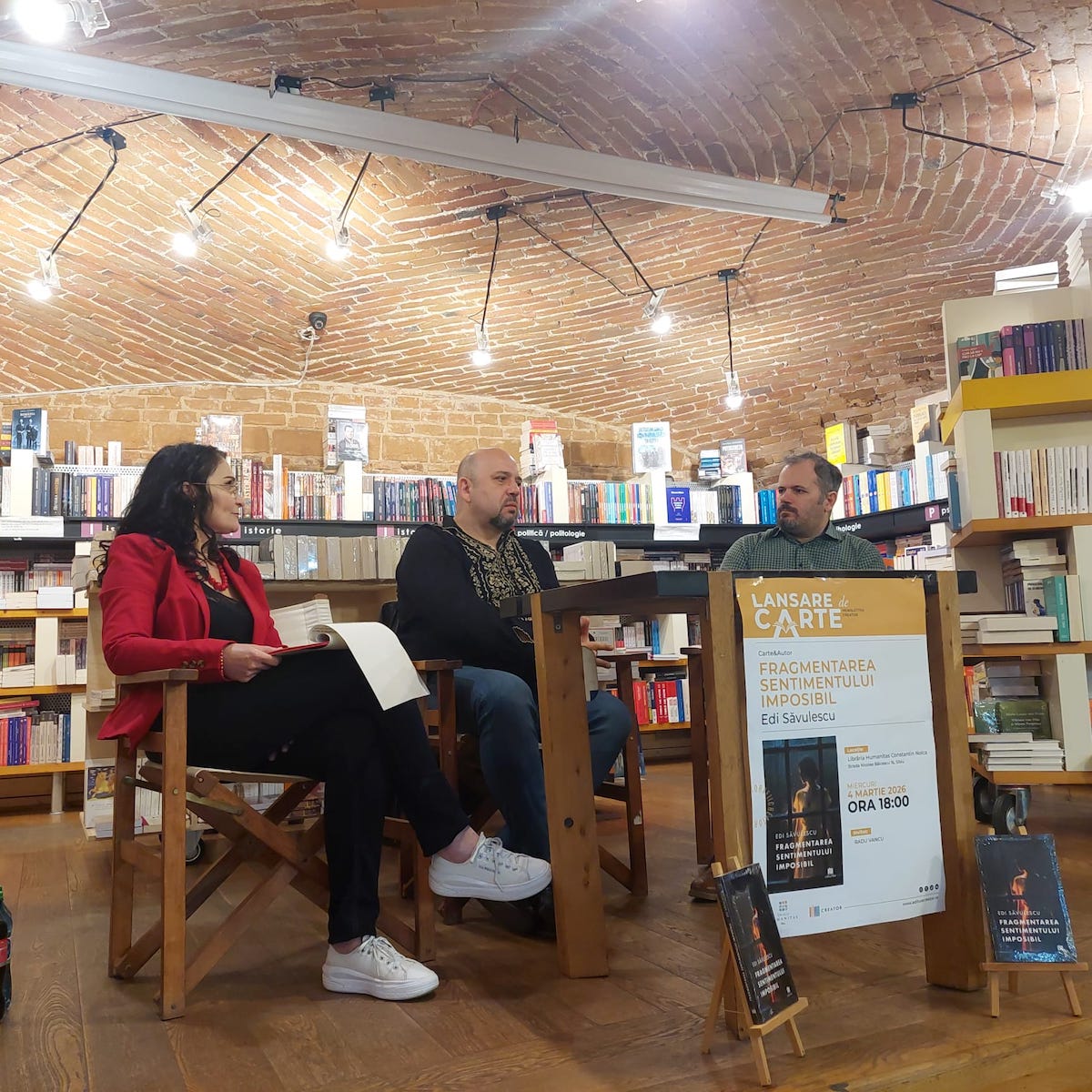 De la Urgență la literatură. Edi Săvulescu, un asistent medical de la Spitalul de Psihiatrie din Sibiu, și-a lansat primul roman