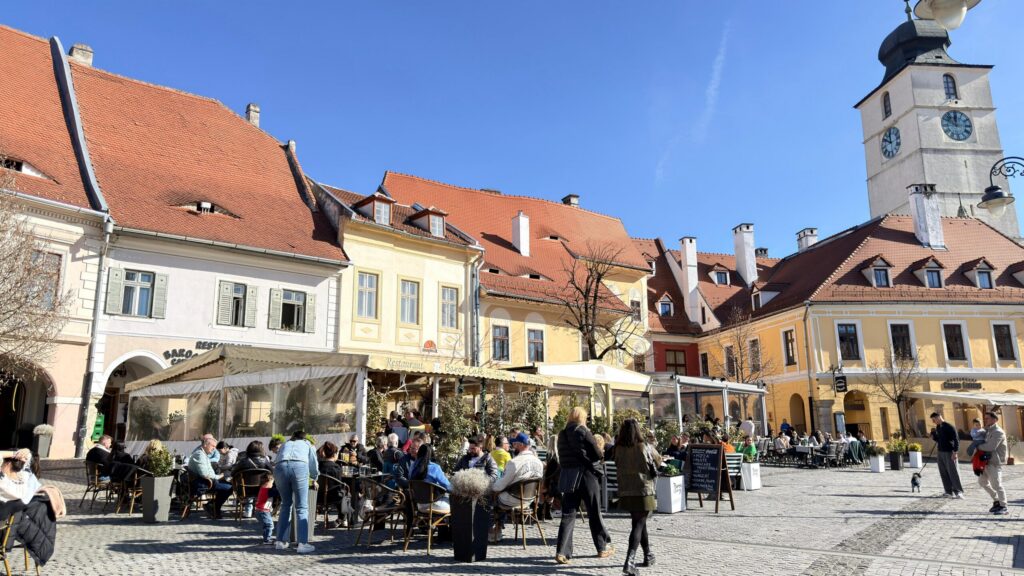 Urmează un weekend cu vreme frumoasă, la Sibiu/Foto: turnulsfatului.ro