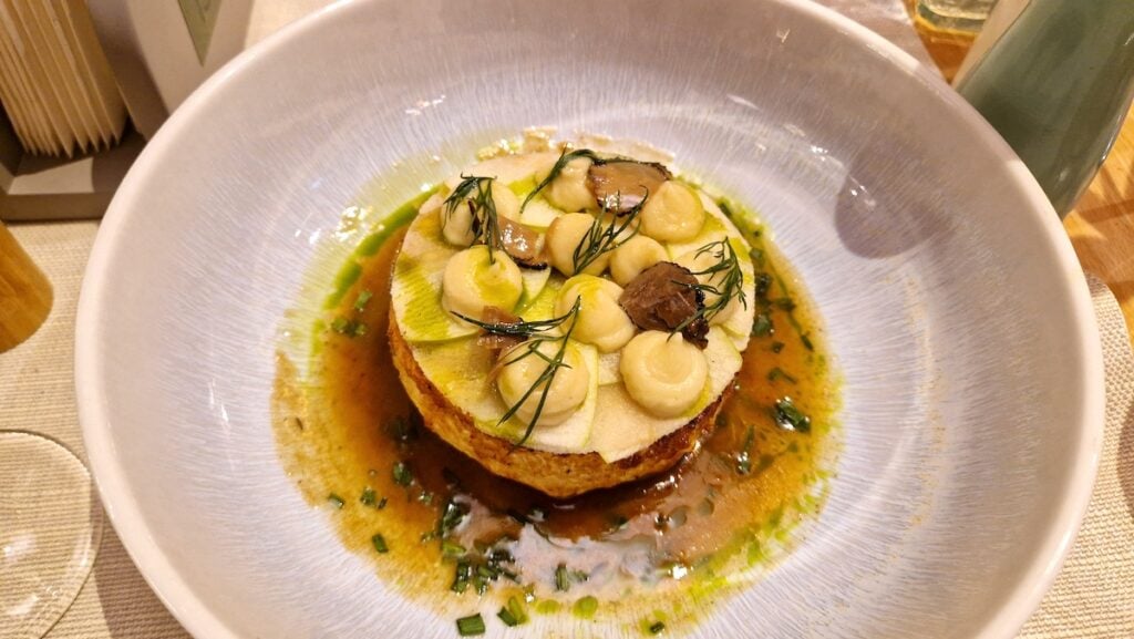 Steak de țelină, la Cucina di Paolo. Sursa foto: turnulsfatului.ro