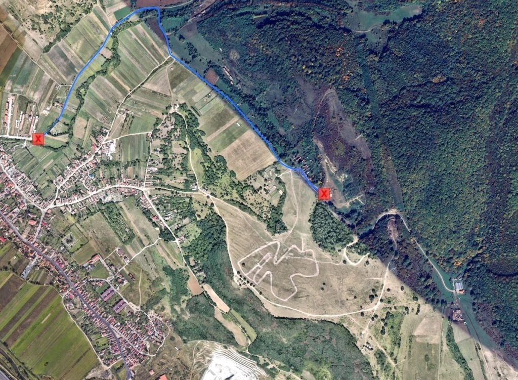 strada salcamilor sibiu google earth