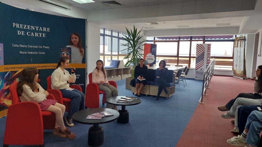 Celia si Maria, biblioteca astra, lansare carte2