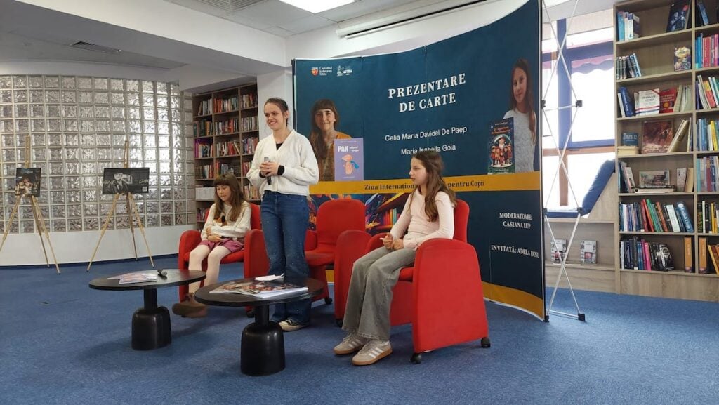 Celia si Maria, biblioteca astra, lansare carte3