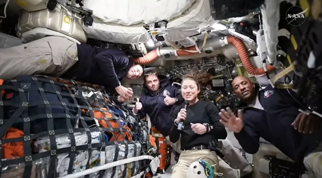 Echipajul artemis 2 foto nasa