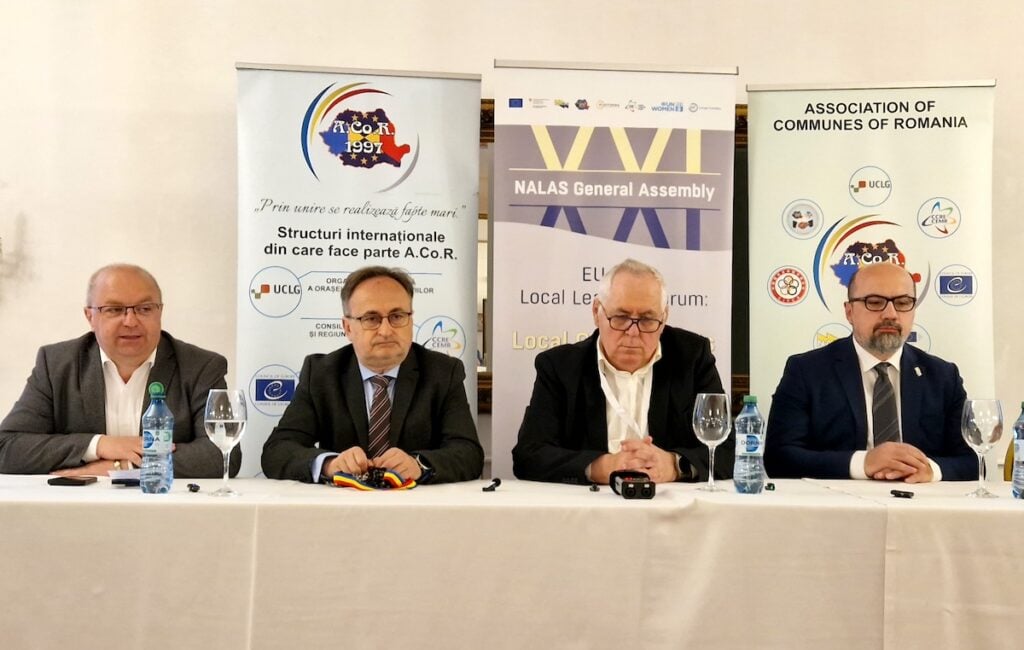 Valentin Ivan, Dubravko Bilić, Emil Drăghici și Kelmend Zajazi. Sursa foto: turnulsfatului.ro