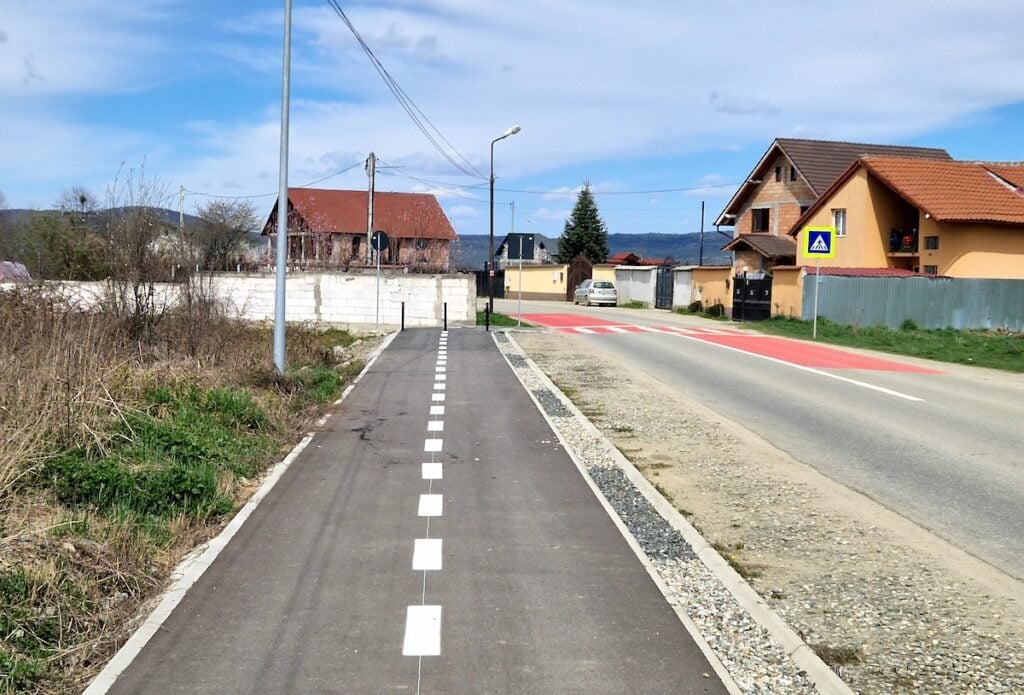 Capătul de la întoarcere al pistei. Sursa foto: turnulsfatului.ro